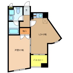 ルミエール北大路の物件間取画像